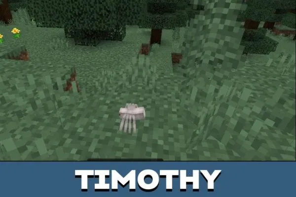 Timothy from Doors Roblox Horror Mod for Minecraft PE