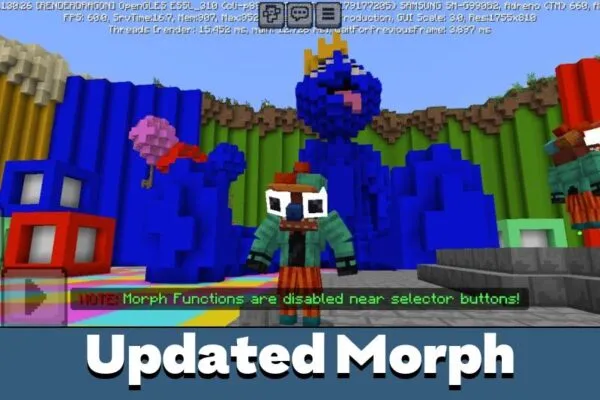 Updated from Morph Mod for Minecraft PE