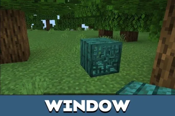 Window from Asian Craft Mod for Minecraft PE