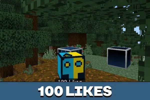 100 Likes from Geometry Dash Mod for Minecraft PE