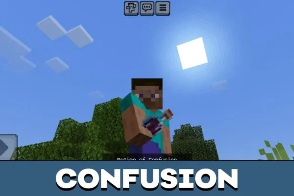 Confusion from Brews and Stews Mod for Minecraft PE