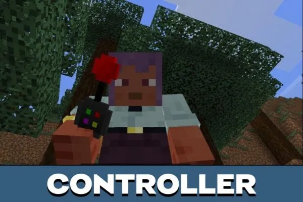 Controller from Auto Miner Mod for Minecraft PE