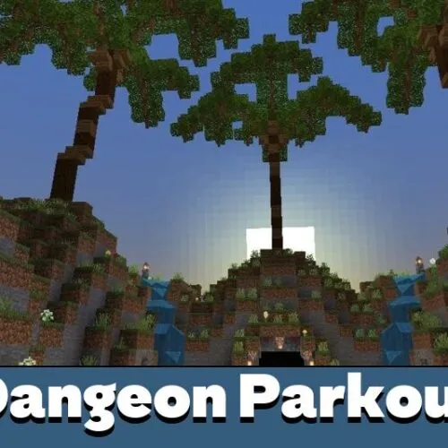 Dungeon Parkour Map for Minecraft PE