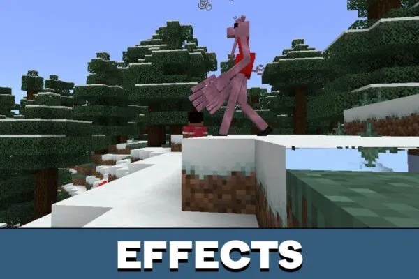 Effects from Peppa Dweller Mod for Minecraft PE