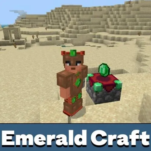 Emerald Craft Mod for Minecraft PE