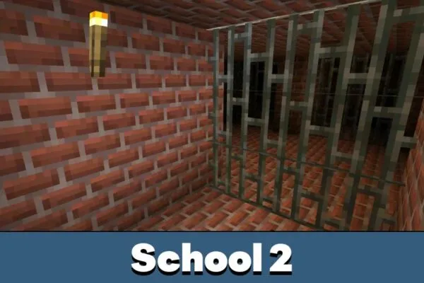 Escape from School Map for Minecraft PE