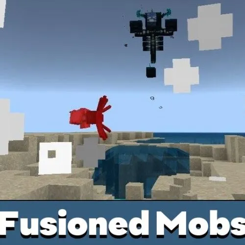 Fusioned Mobs Mod for Minecraft PE