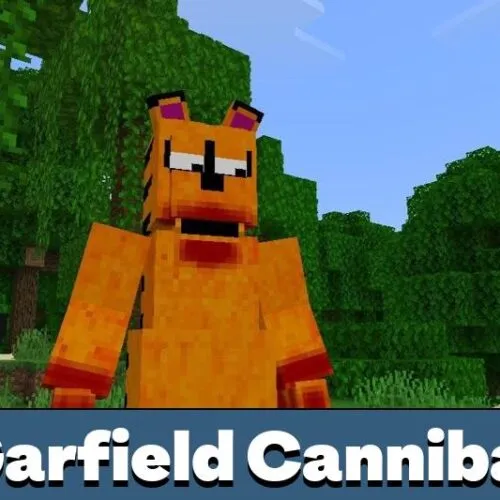 Garfield Cannibal Mod for Minecraft PE