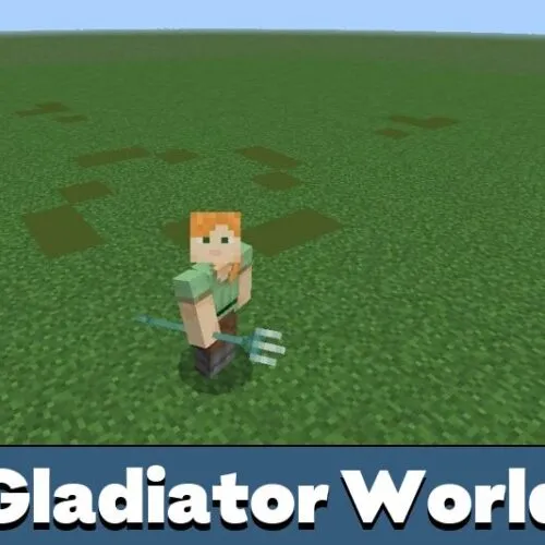 Gladiator World Map for Minecraft PE