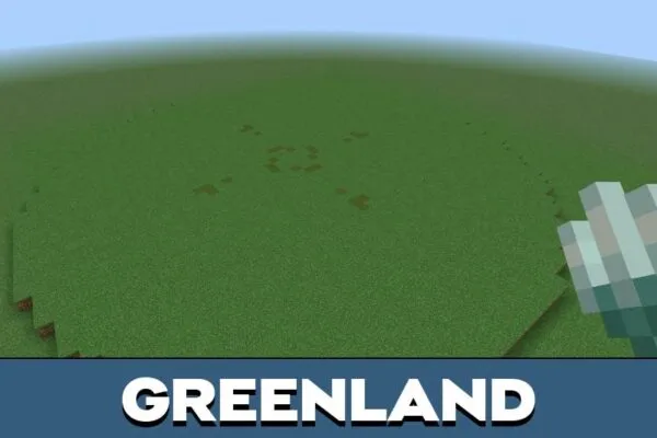 Greenland from Gladiator World Map for Minecraft PE