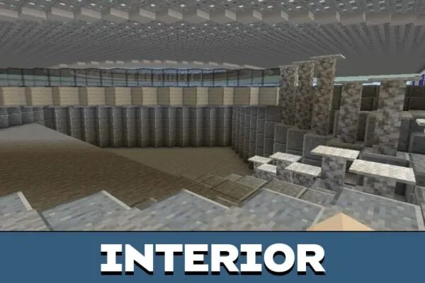 Interior from Manila Map for Minecraft PE