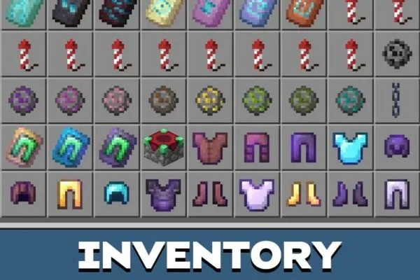 Inventory from Emerald Craft Mod for Minecraft PE