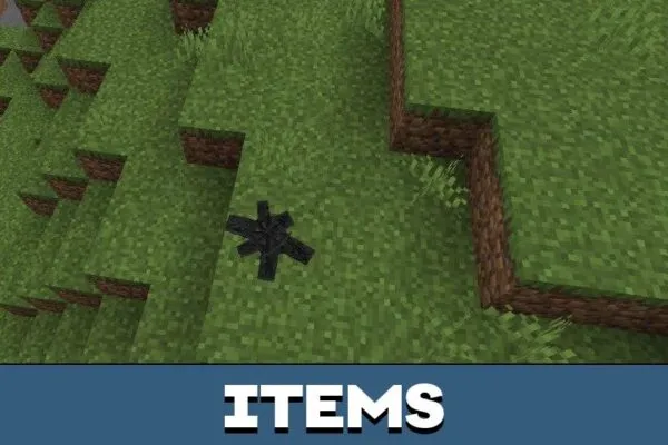 Items from Symbiote Mod for Minecraft PE