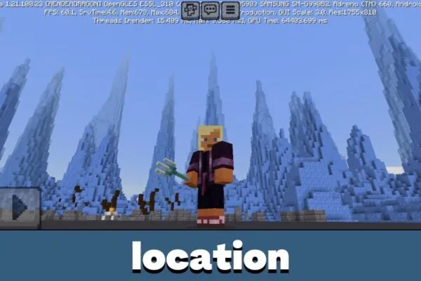 Location from Gladiator World Map for Minecraft PE