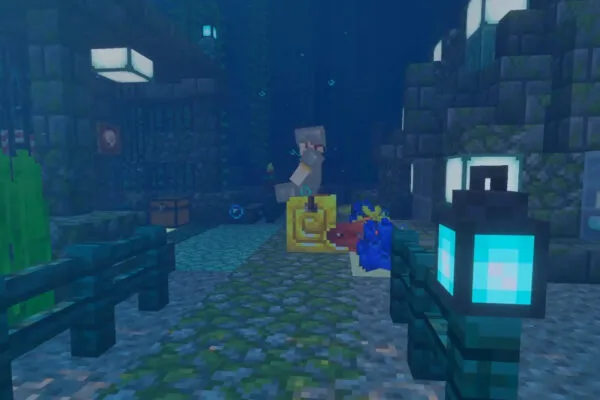 Nautilus Armor from Minecraft PE 1.22.0
