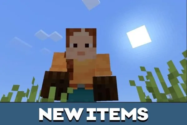 New Items from Carry Animals Mod for Minecraft PE