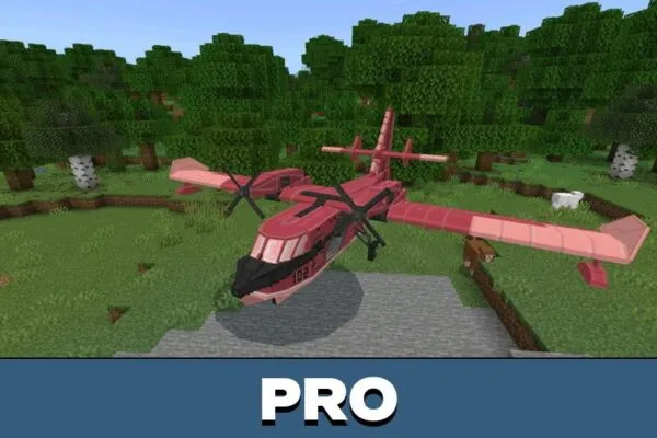 Pro Version from Airplane Mod for Minecraft PE