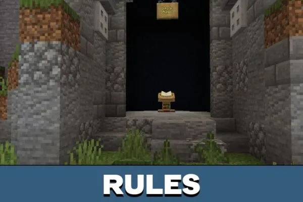 Rules from Dungeon Parkour Map for Minecraft PE