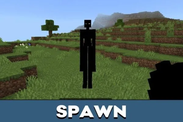 Spawn from Dweller Blackman Mod for Minecraft PE