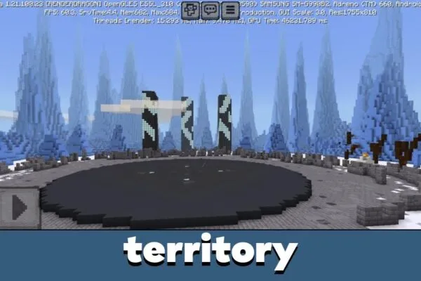 Territory from Gladiator World Map for Minecraft PE
