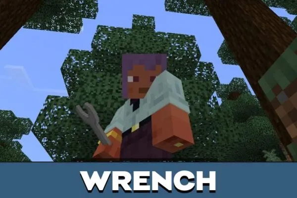 Wrench from Auto Miner Mod for Minecraft PE