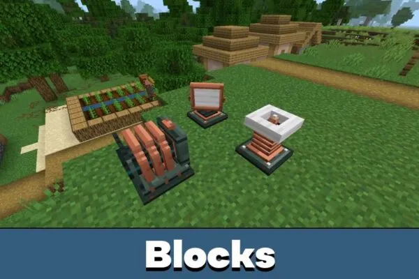 Blocks from Copper Mod for Minecraft Bedrock