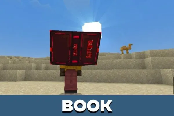 Book from Dwellers Horror Mod for Minecraft PE