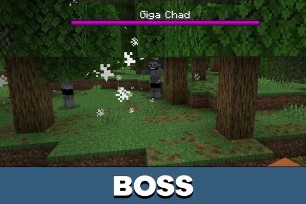 Boss from Gigachad Mod for Minecraft PE