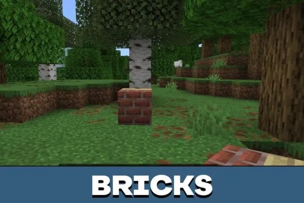 Bricks from Split Blocks Mod for Minecraft PE