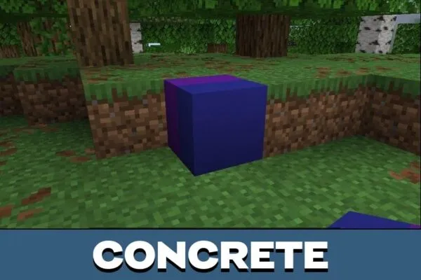 Concrete from Split Blocks Mod for Minecraft PE