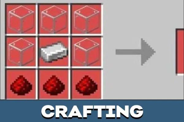 Crafting from Monster Farm Mod for Minecraft PE