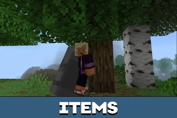 Items from Gigachad Mod for Minecraft PE