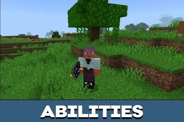 Abilities from Mobs in Bottles Mod for Minecraft PE