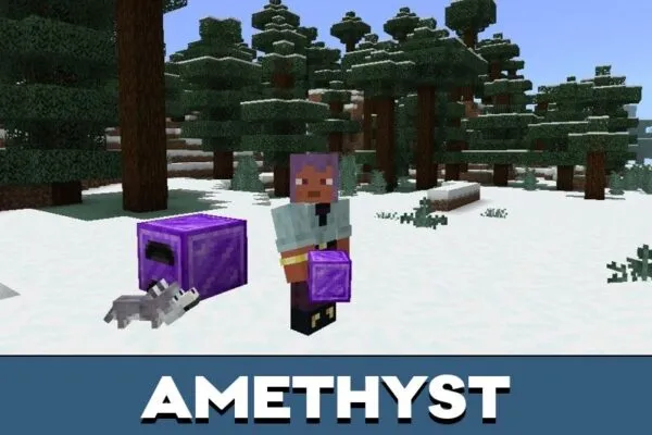Amethyst Better Smelters Mod for Minecraft PE