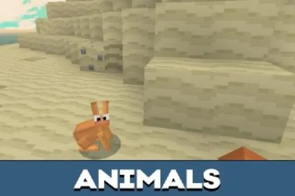 Animals from Foggy Visions Texture Pack for Minecraft PE