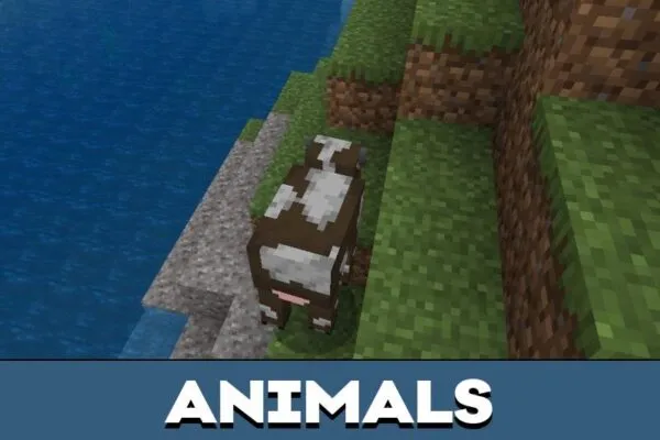 Animals from Sodium Mod for Minecraft PE
