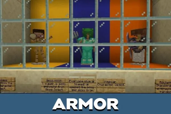 Armor from SCB Map for Minecraft PE
