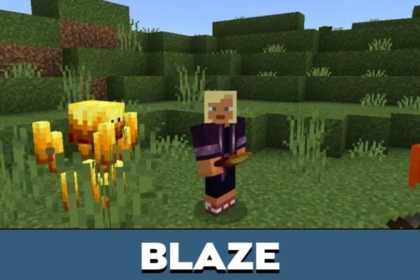 Blaze from Truly Bedrock Texture Pack for Minecraft PE