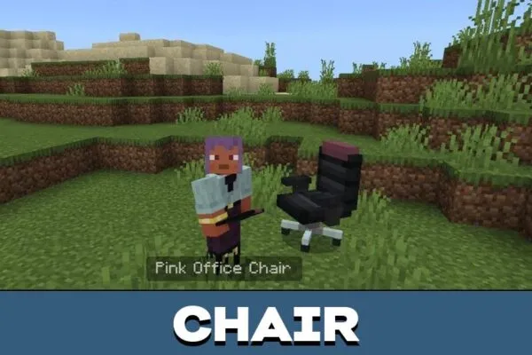 Chair from Computers Mod for Minecraft PE