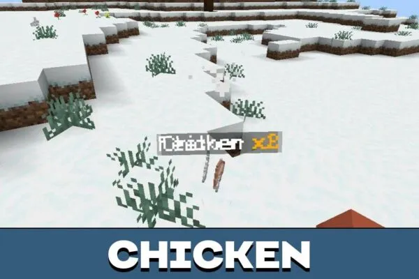 Chicken from Holograms Mod for Minecraft PE