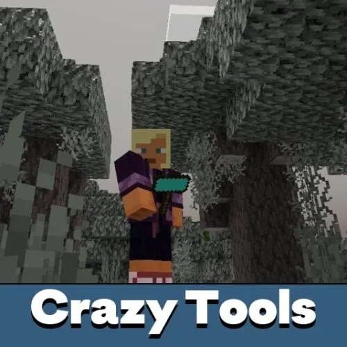 Crazy Tools Mod for Minecraft PE