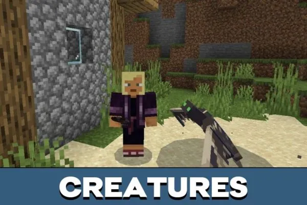 Creatures from Narra Mod for Minecraft PE