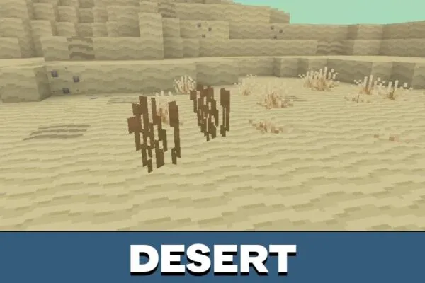 Desert from Foggy Visions Texture Pack for Minecraft PE