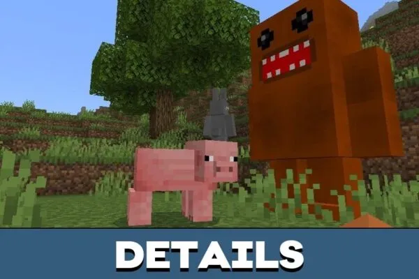 Details from Domo Kun Mod for Minecraft PE