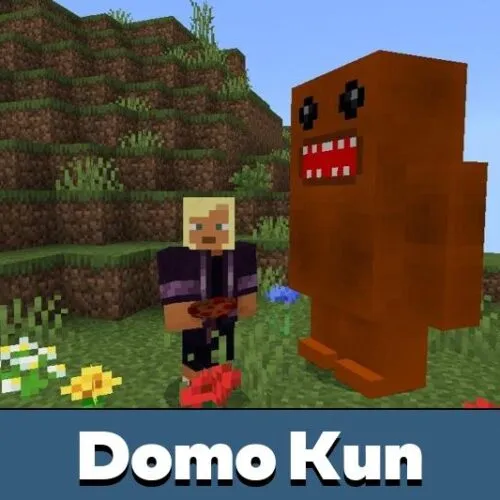 Domo Kun Mod for Minecraft PE