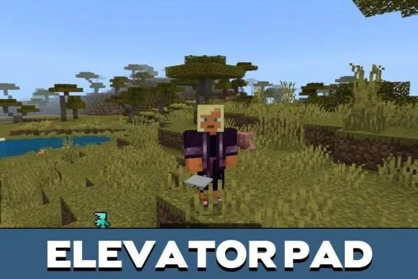 Elevator Pad from Roll and Stamina Mod for Minecraft PE