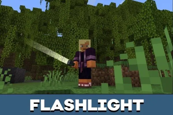 Flashlight from Smilers Mod for Minecraft PE