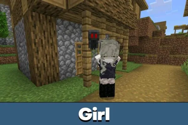 Girl from Narra Mod for Minecraft PE