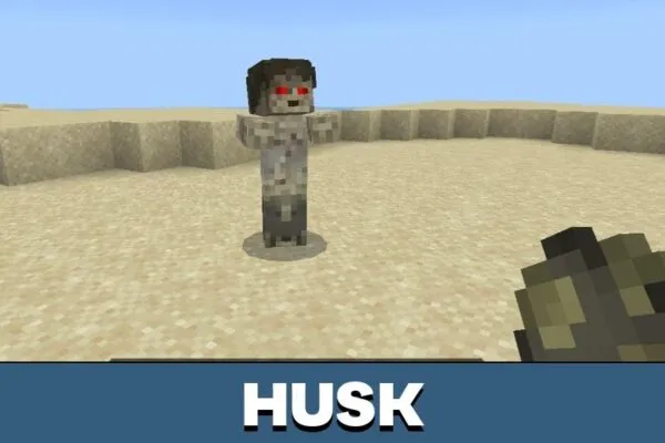 Husk from Zombie Crisis Mod for Minecraft PE