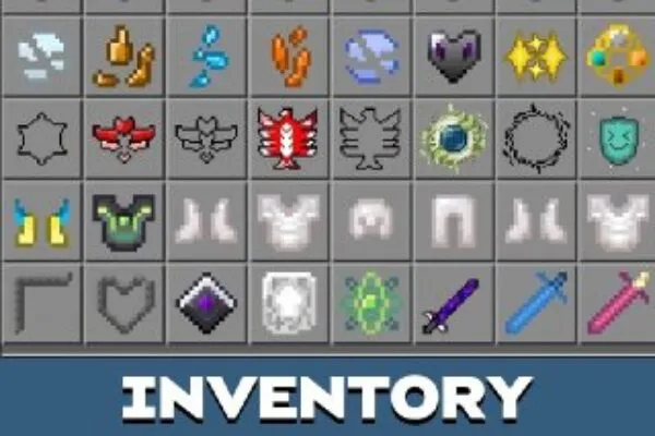 Inventory from Fates Intertwined Mod for Minecraft PE